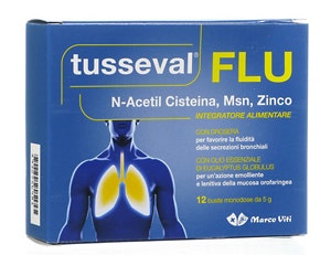 Tusseval Gripe 12 Sobres Solubles-1