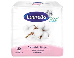 Laurella Bio Algodón 20 Salvaslips Plegados-1