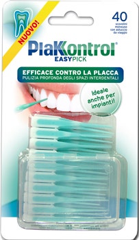 Plakkontrol Easy Pick Cepillos 40 Piezas-1