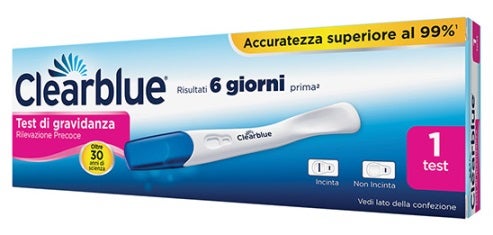 Clearblue Test Gravidanza Rilevazione Precoce 1 Pezzo-1