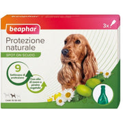 Beaphar Natural Protection Spot On Pesticida Perro Tamaño Mediano 3 Pipetas De 2ml-1