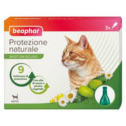 Beaphar Natural Protection Spot On Cat Pesticida 3 Pipetas 1ml-1
