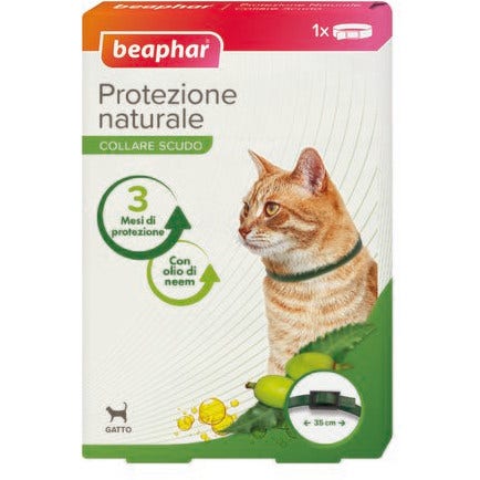 Beaphar Protección Natural Collar Antiparasitario para Gatos 35cm-1