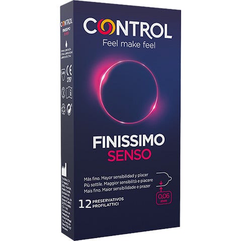 Control Condones Finissimo Senso 12 Unidades Ultrafinos