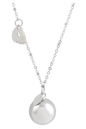 COLLAR PIES DE PLATA Y' BOLA-1