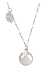 COLLAR SOL BOLA PLATA-1
