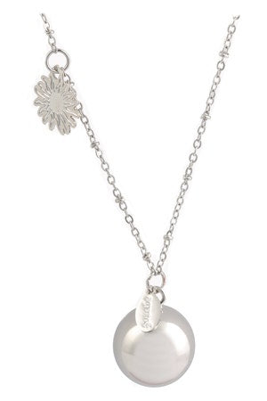 COLLAR SOL BOLA PLATA-1