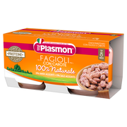 Plasmon Puré de judías con zanahorias 2x80 g
