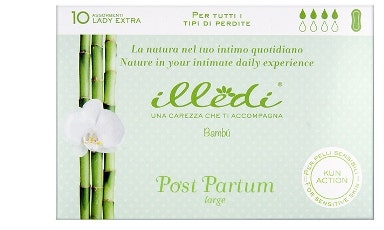 Illedi Absorbentes Lady Super Post Partum 10 Piezas-1