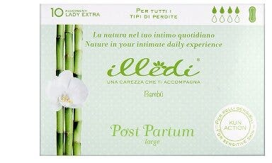 Illedi Absorbentes Lady Super Post Partum 10 Piezas-2