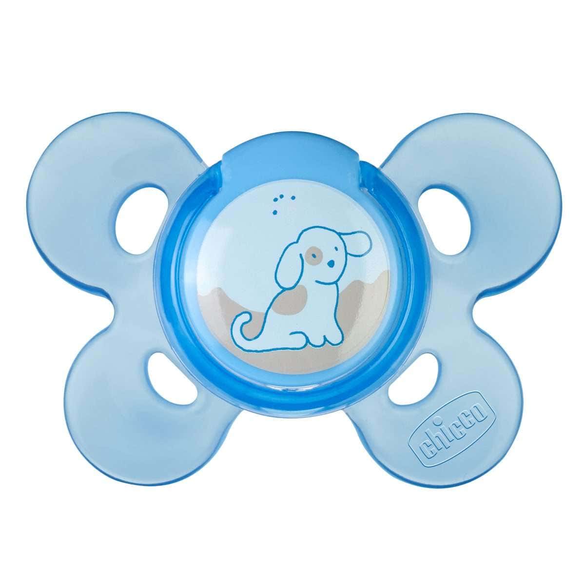 Chicco Physio Comfort Boy Chupete Silicona 0-6m 2 Piezas-1