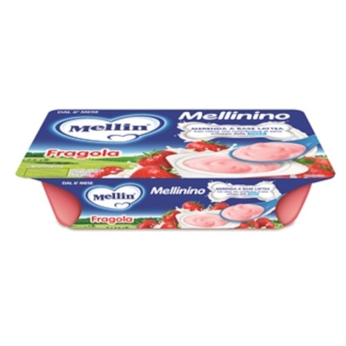Mellin Mellinino Snack Fresa 6x55g 6Mesi+-2