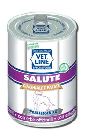 Vet Line Salute Para Perro Jabalí Y Patatas 400g-1