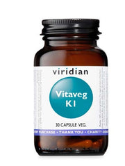 VIRIDIAN VITAVEG K1 30CPS-1