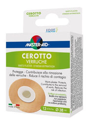 Master Aid Foot Care Patch Verrugas 12 Piezas-1