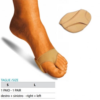 Almohadilla Metatarsal Orione Ok Ped En Gel Recubierta De Tela Elstica Cod. G118 Talla S-1