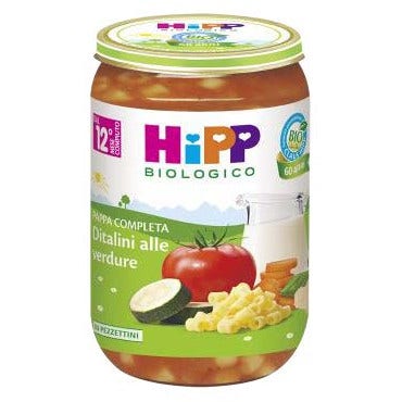 Hipp Bio Ditalini Verduras 250g-2