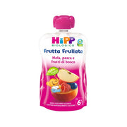 Batido de frutas Hipp Bio Manzana, melocotón y bayas 90 g A partir de 6 meses-2