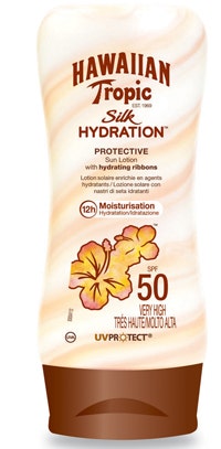 Hawaiian Tropic Silk Hydration Loción Solar Protectora SPF50 180ml-1