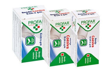 Venda cohesiva 6 cm x 4 m profar-2