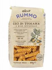 Rummo Fusilli Garbanzos Arroz Integral Sin Gluten 300g-1
