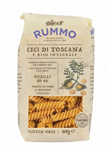 Rummo Fusilli Garbanzos Arroz Integral Sin Gluten 300g-1