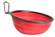 Camon Cuenco Inclinado Plegable de Silicona para Comida para Perros/Gatos 470ml-0