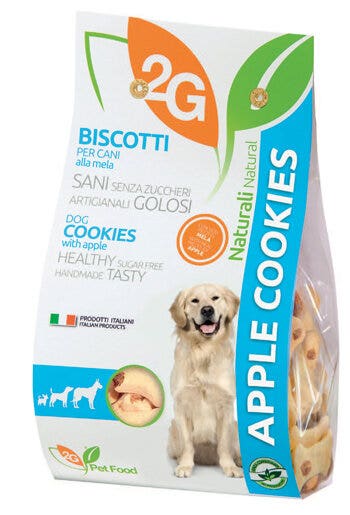 2G PET FOOD GALLETAS DE MANZANA 350G-2