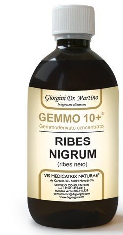 Dr Giorgini Gemmo 10+ Líquido Sin Alcohol Grosella Negra 500ml-1