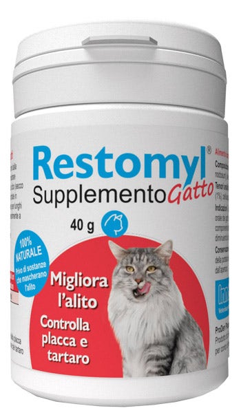 Restomyl Suplemento para Gatos 40g-1