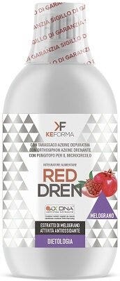 Keforma Red Dren Antioxidante Sabor Granada 500ml-1