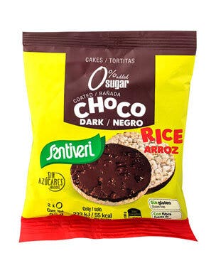 TORTITAS DE ARROZ CON CHOCOLATE RICAS 25G-2