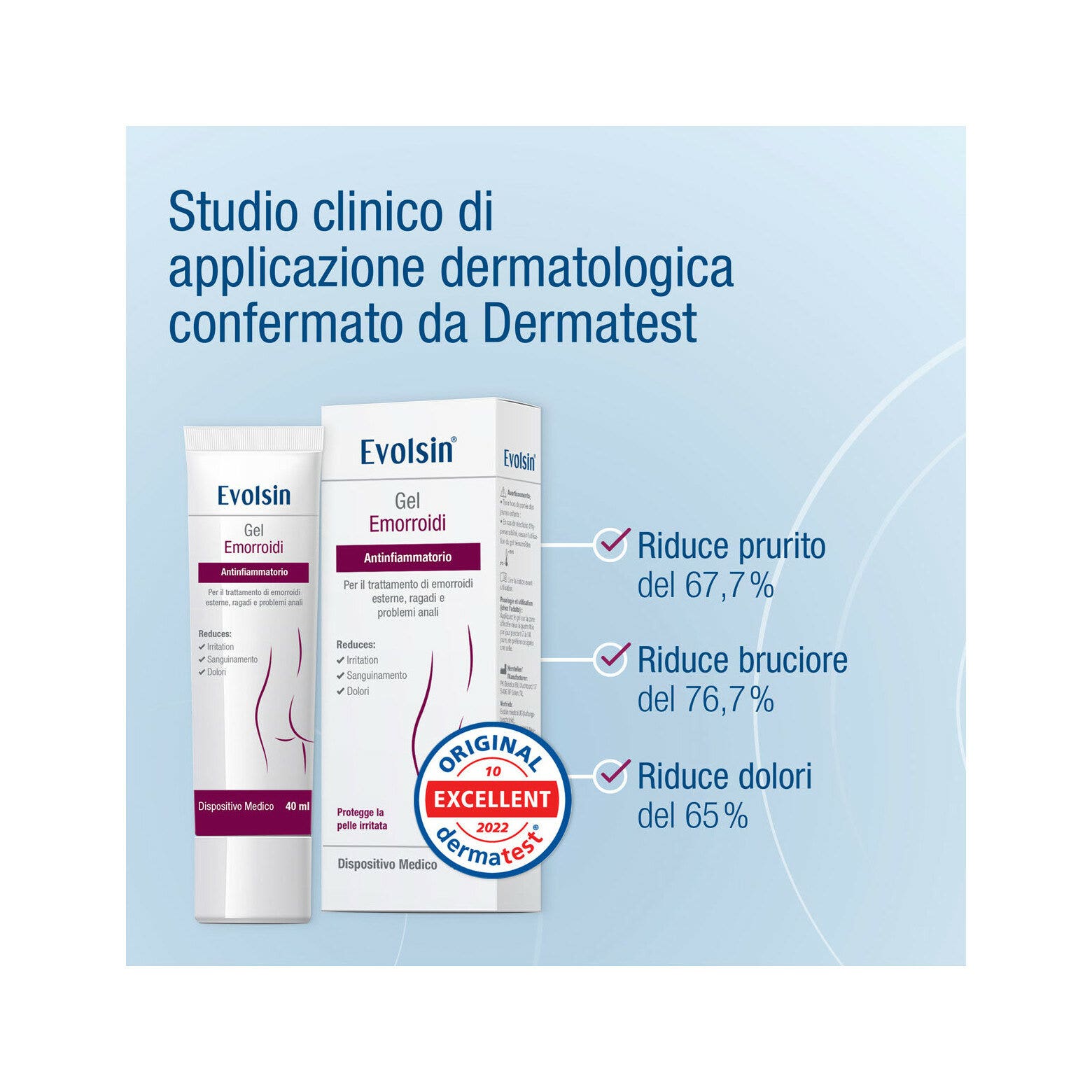 Evolsin Gel para hemorroides 40 ml