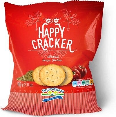 Happy farm galletas felices sabor pizza 60 g-1