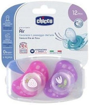 Chicco Air Boy Chupete Silicona 12+ 2uds-1