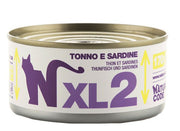 Natural Code XL2 Para Gatos Adultos Atún Y Sardinas 170g-1