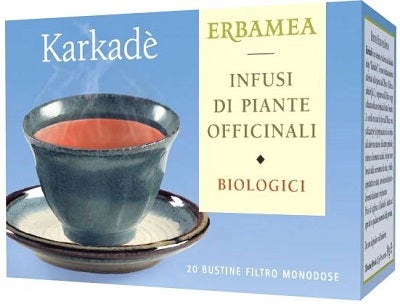 Erbamea Karkade' Infusión 20 Sobres Filtrantes Monodosis-1