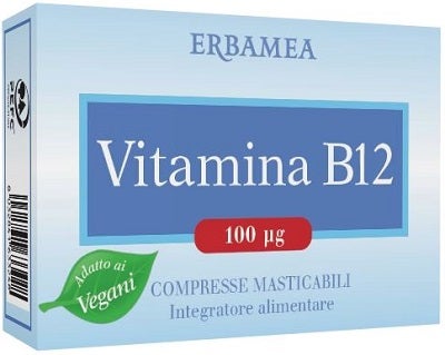 Erbamea Vitamina B12 90 Comprimidos Masticables-1