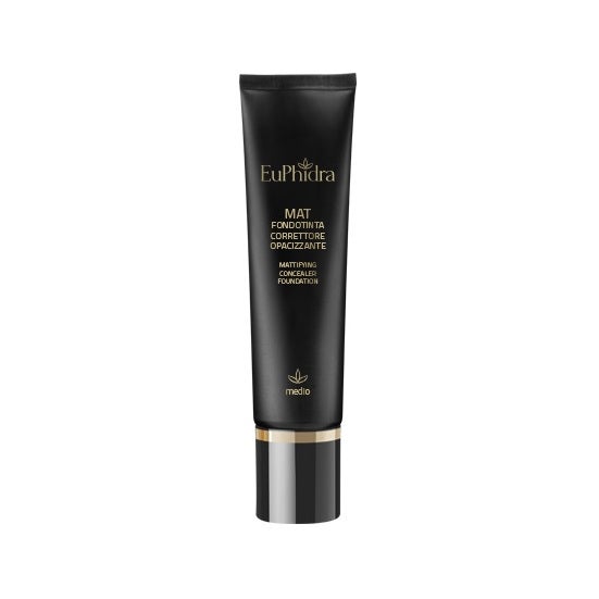 Euphidra Fluid Foundation Mat Corrector Medio Matificante 30ml-2