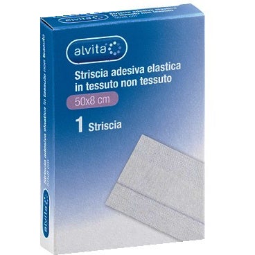 Alvita Garza En No Tejido Extensible Blanco 50x8cm-2
