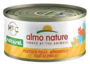 Almo Nature HFC Comida Húmeda Natural Filete de Pollo Gatos Adultos Sobre 70g-1