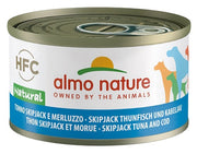 Almo Nature HFC Natural Skipjeck Atún y Bacalao Húmedo para Perros Adultos 95g-1