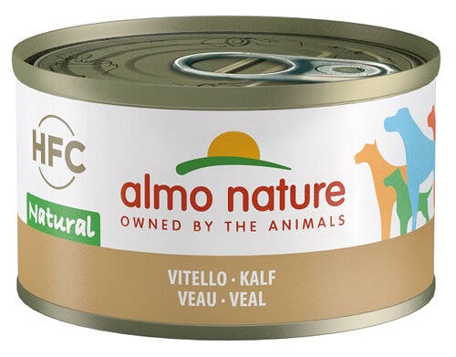 Almo Nature HFC Comida Húmeda Natural de Ternera para Perros Adultos Lata 95g-2