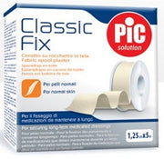 Pic Bobina De Parche Classic Fix Lona Blanca 1,25cm X 5m-1