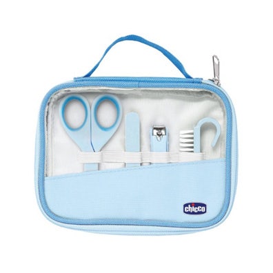 Chicco Happy Hands Higiene Set Azul Claro-2