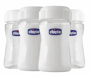 Chicco Recipientes De Silicona Para Leche 4 Piezas-1