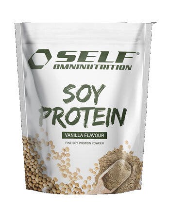 Self Omninutrition Aislado de Proteína de Soja Sabor Vainilla 1kg-1