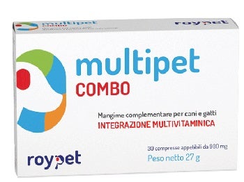 Roypet Multipet Combo Suplemento para Perros/Gatos 30 Comprimidos-1