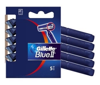 Gillette Razors Azul II Soporte 6X20X5-1