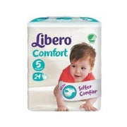 Libero Comfort 5 Baby Pañal Talla 10-14kg 24 Piezas-1